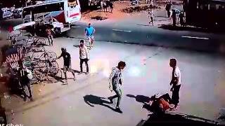 Tractor Ran Over a Women | Most Dangerous Accident in Damauli-Nepal | Caught in CCTv