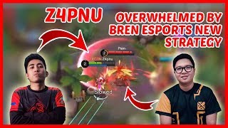 Z4pnu Faces Bren Esports New Strategy! - Mobile Legends