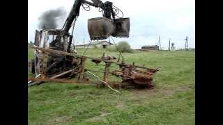 Поднятие рамы немецкого грузовика WW2(часть 2)
