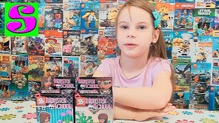 MONSTER SCHOOL: Соня открывает Конструктор SY268. Мини фигурки для девочек  MONSTER HIGH.