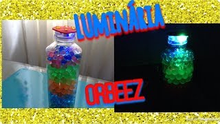 Orbeez - Como fazer luminária de Orbeez