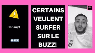 NABIL BALANCE SUR CERTAINS INFLUENCEURS QUI CHERCHENT LE BUZZ!