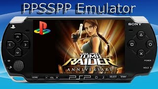 PPSSPP 1.3 PSP Emulator - Tomb Raider: Anniversary (2007). Ingame. Test #1