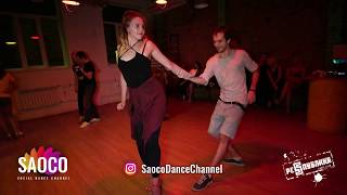 Stas Nozhnitskiy and Anna Gorbunova Kizomba Dancing in Respublika, Saturday 25.08.2018
