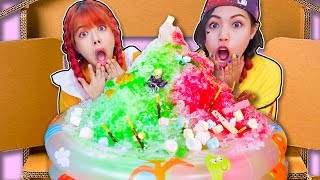 วิธีคลายร้อน ทำน้ำแข็งใสยักษ์ ร้านกล่องกระดาษ | เจ๊กุ๊กกุ๊ก