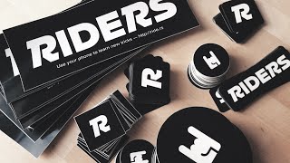 Решили напечатать наклеечек RIDERS