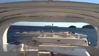 Rest on a boat in Greece. Отдых на лодке в Греции.