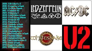 U2, ACDC, Whitesnake, Led Zeppelin Greatest Hits   Best Classic Rock Of All Time