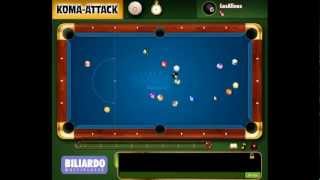 Flashgames Biliardo Multiplayer The best shots by KOMA-ATTACK