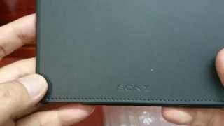 GENUINE OFFICIAL SONY STYLE COVER STAND SCR28 XPERIA Z3 TABLET COMPACT BLACK
