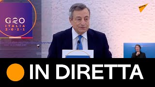 #G20 #Afghanistan, conferenza stampa di #Draghi