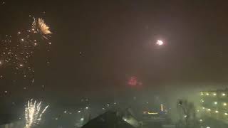 Happy New Year, 2019, 2018 Nijmegen, Nederland, Netherlands, Fireworks, Vuurwerk