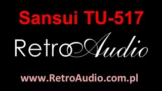 Sansui TU-517  Strojenie tunera FM  FM TUNER ADJUSTMENT Retro Audio #8