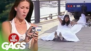 Bride Spends Wedding Day Stuck On Moving Car