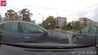 Авто  ДТП Замшина, Металлистов Opel Astra G - Kia Oprima. 1:15