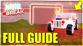 *FULL GUIDE* NEW PRISON BASE UPDATE! + JEEP SPEED TEST| HOW TO ESCAPE NEW PRISON| JAILBREAK SECRET!