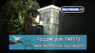 EXCLUSIVE: Paparazzi Follow Megan Fox Home