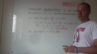 Comprobar si una solución dada verifica una ecuación de 1er grado