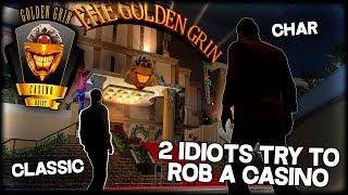 2 Idiots Try To Rob A Casino - PayDay 2 w/ Mod Menu