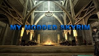 TES:Skyrim Gameplay I5 4690k GTX 750Ti FTW (High Resolution Texture pack)(70+ mods)