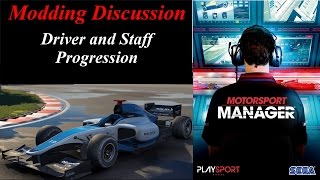 Motorsport Manager Mod Discussion - Driver and Staff Progression