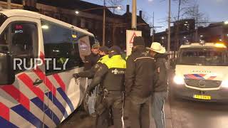 Netherlands: 'Freedom Convoy' blocks The Hague city centre