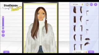 Stardoll Stardesign Hair Tutorial Wavy Winter by Viivian