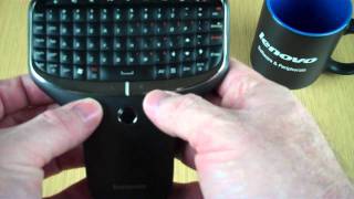 Hands On: Lenovo Multimedia Remote w/Keyboard (N5902)