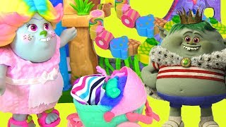 #ТРОЛЛИ Trolls МУЛЬТИКИ ДЛЯ ДЕТЕЙ Cutie Stix КОГО НЯНЧИТ БЕРГЕН?! Видео для Детей Bergen Игрушки