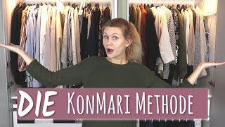 KONMARI METHODE | Kleiderschrank ausmisten und neu organisieren | Marie Kondo