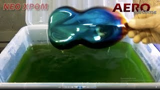 Нео хром эффект на химической металлизации. Neo chrome effect solution.