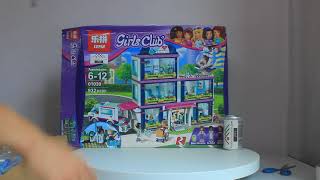Mở hộp Lepin 01039 Lego Friends 41318 Heartlake Hospital giá sốc rẻ nhất