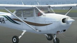 FSX: контрольный полет на получение сертификата "Полет по приборам"