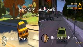 GTA 3 vs GTA IV - city comparison