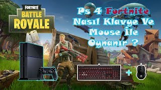 Ps4 Fortnite Nasıl Klavye Ve Mouse İle Oynanır ?