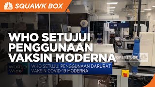 WHO Setujui Penggunaan Darurat Vaksin Covid-19 Moderna