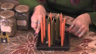 New Job Candle Spell and Mojo Bag - Hoodoo How To with Madame Pamita