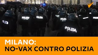 #Milano: no-vax in piazza per 18-esimo sabato consecutivo