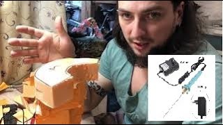 Простой способ скрафтить РОГА из утеплителя 2 урок, резка и склейка