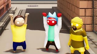 РИК И МОРТИ ДЕРУТСЯ ► Gang Beasts