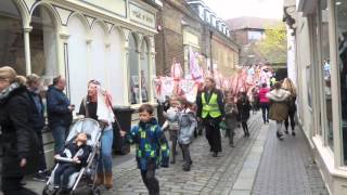 Gravesend Schoolchildren St. George's  Day Parade 22/04/16
