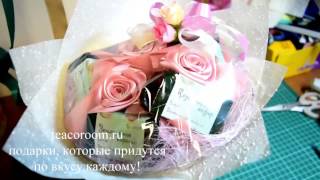 Мастер класс букет из чая