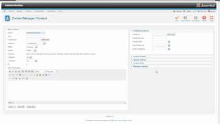 How To Create A Contact Form in Joomla 2.5