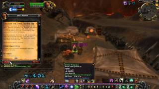 Warcraft - Burning Steppes Questing Part 1: Rambo's back and he wants us to kill worgs and collect mud ffs