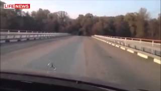 Мост-призрак через р.Лабу, Адыгея