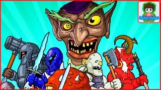 Rampage knight Игра про сражение двух воинов против монстров от Фаника 1.