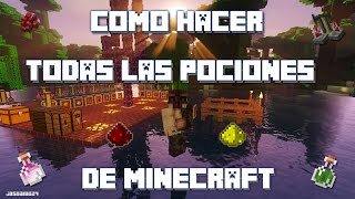 Minecraft Tutorial: Como hacer todas las pociones - 1.12