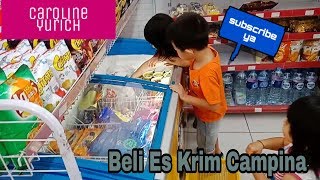 Beli Es Krim Campina di Mini Market (Es Krim Ironman + Concerto Bold)