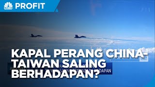 Selat Taiwan Panas, Kapal Perang China-Taiwan Saling Berhadapan
