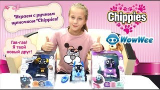 ВОТ ЭТО ЧУДО!!! Щеночек Chippies - играем с робо-другом! Куча веселья! :)